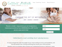 Tablet Screenshot of catarinaandrade.com